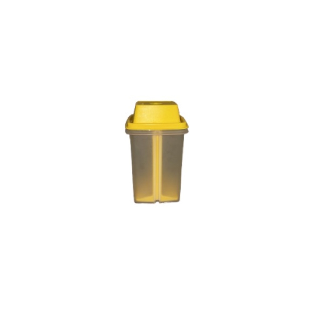 Tupperware Vintage “Pick-a-Deli” Yellow Pickle Storage Container
